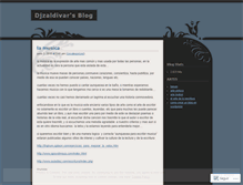 Tablet Screenshot of djzaldivar.wordpress.com