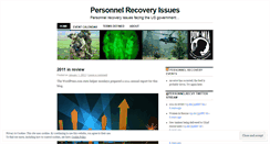 Desktop Screenshot of personnelrecovery.wordpress.com