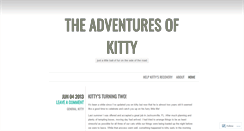 Desktop Screenshot of adventuresofkitty.wordpress.com