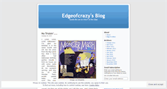 Desktop Screenshot of edgeofcrazy.wordpress.com