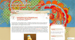 Desktop Screenshot of angelaeden.wordpress.com