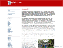 Tablet Screenshot of cristinlynn.wordpress.com