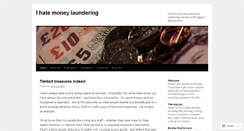 Desktop Screenshot of ihatemoneylaundering.wordpress.com