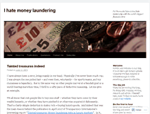 Tablet Screenshot of ihatemoneylaundering.wordpress.com