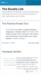 Mobile Screenshot of doublelifegear.wordpress.com