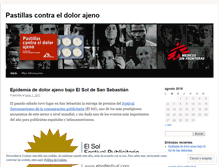 Tablet Screenshot of pastillascontraeldolorajeno.wordpress.com