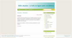Desktop Screenshot of infojclic.wordpress.com
