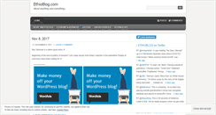 Desktop Screenshot of ethioblog.wordpress.com