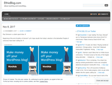 Tablet Screenshot of ethioblog.wordpress.com