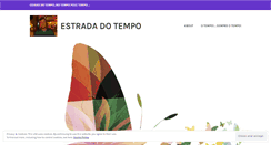 Desktop Screenshot of estradadotempo.wordpress.com