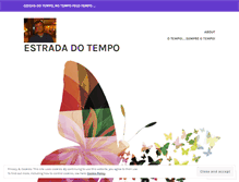 Tablet Screenshot of estradadotempo.wordpress.com
