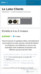 Mobile Screenshot of lelaboclients.wordpress.com