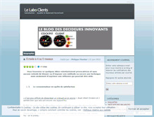 Tablet Screenshot of lelaboclients.wordpress.com