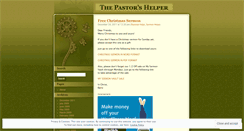 Desktop Screenshot of pastorshelper.wordpress.com