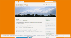 Desktop Screenshot of laplumainquieta.wordpress.com