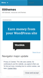 Mobile Screenshot of illithemes.wordpress.com