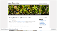 Desktop Screenshot of naturellementbio.wordpress.com