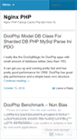 Mobile Screenshot of nginxphp.wordpress.com
