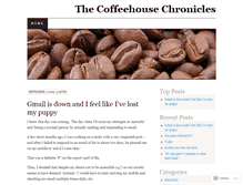 Tablet Screenshot of coffeehousechronicles.wordpress.com