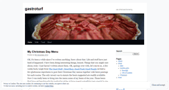 Desktop Screenshot of gastroturf.wordpress.com