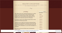 Desktop Screenshot of gd2ltd.wordpress.com