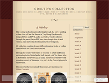 Tablet Screenshot of gd2ltd.wordpress.com