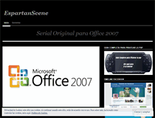 Tablet Screenshot of espartanscene.wordpress.com