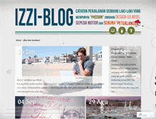 Tablet Screenshot of izziblog.wordpress.com