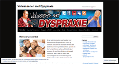 Desktop Screenshot of dyspraxievolwassenen.wordpress.com