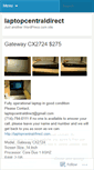 Mobile Screenshot of laptopcentraldirect.wordpress.com
