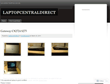 Tablet Screenshot of laptopcentraldirect.wordpress.com