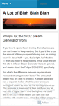 Mobile Screenshot of alotofblahblahblah.wordpress.com