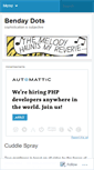 Mobile Screenshot of benday.wordpress.com