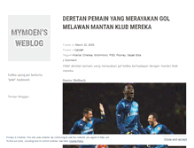 Tablet Screenshot of mymoen.wordpress.com