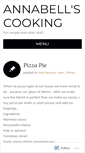 Mobile Screenshot of annabellscooking.wordpress.com