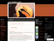 Tablet Screenshot of bi0logia.wordpress.com
