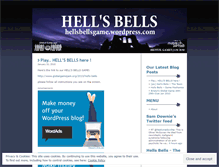 Tablet Screenshot of hellsbellsgame.wordpress.com