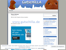 Tablet Screenshot of gutschilla.wordpress.com