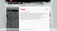 Desktop Screenshot of flashscores.wordpress.com