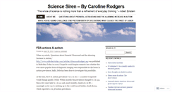 Desktop Screenshot of carolinerodgers.wordpress.com