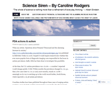 Tablet Screenshot of carolinerodgers.wordpress.com