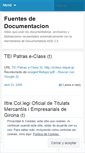Mobile Screenshot of fuentesdocumentales.wordpress.com