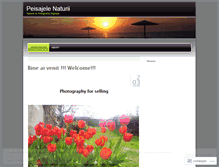 Tablet Screenshot of peisaje.wordpress.com