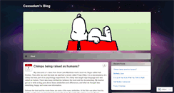 Desktop Screenshot of cassadam.wordpress.com