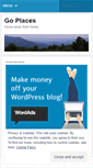Mobile Screenshot of goplaces.wordpress.com