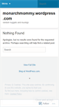 Mobile Screenshot of monarchmommy.wordpress.com