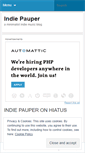 Mobile Screenshot of indiepauper.wordpress.com