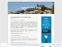 Tablet Screenshot of lynnscott.wordpress.com