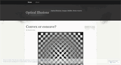 Desktop Screenshot of illusionoptical.wordpress.com