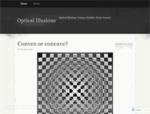 Tablet Screenshot of illusionoptical.wordpress.com